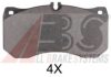 AUDI 4H0698151C Brake Pad Set, disc brake